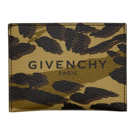 givenchy camo card holder|Wallets & Card Holders .